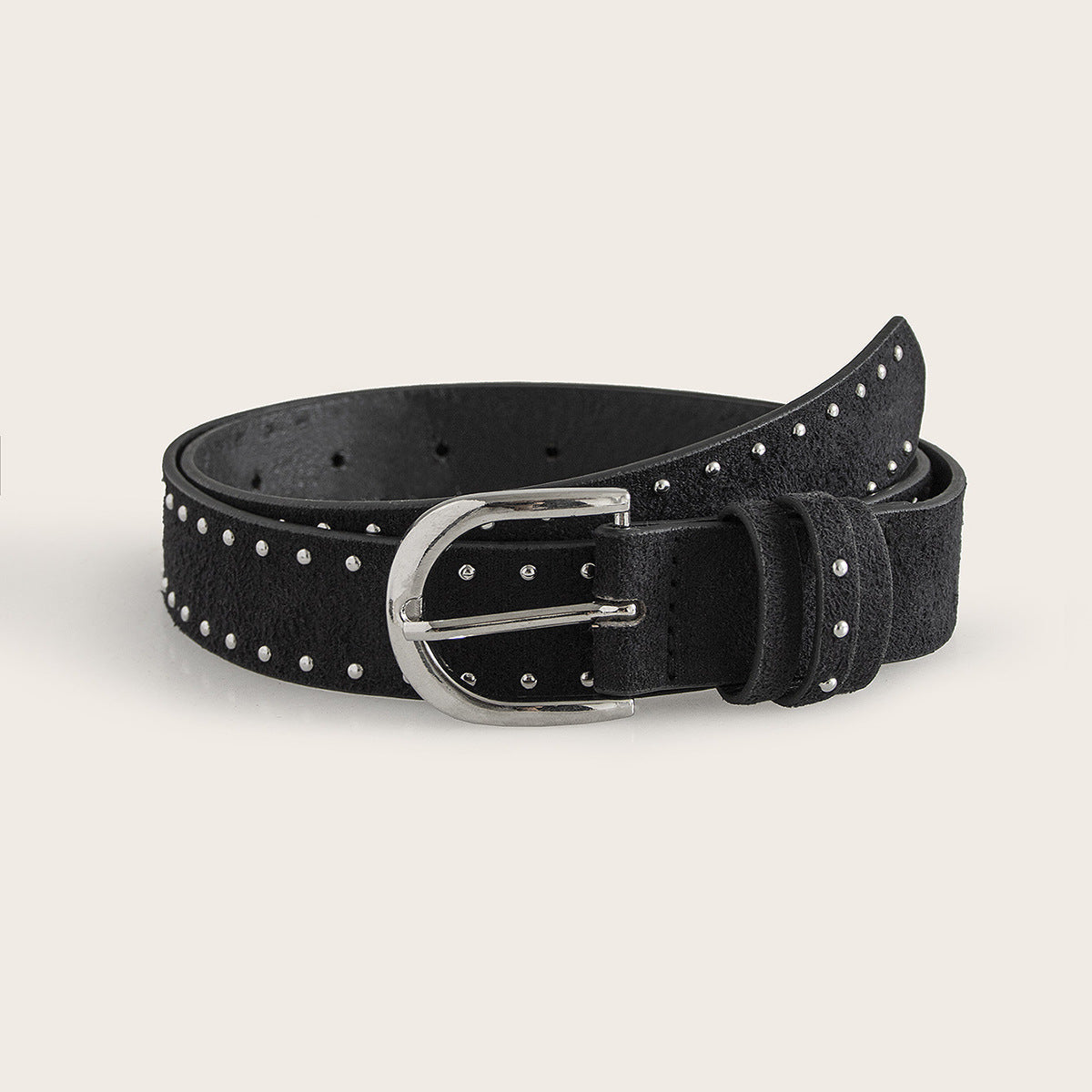 Punk Stud Western Simple Belt