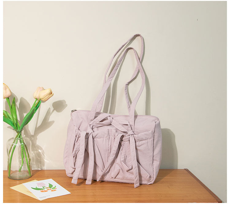 Bow Knot Sweet Casual Simple Shoulder Bag