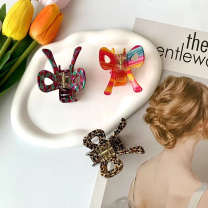 Colorful Bow Knot Cute Sweet Hair Claws