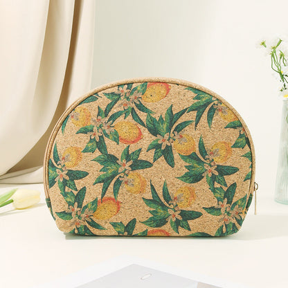 Bohemian Large Half-Moon Cosmetic Bag