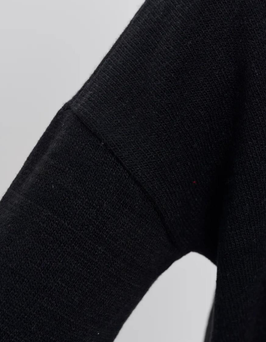 Round Neck Tie Front Long Sleeve Cardigan