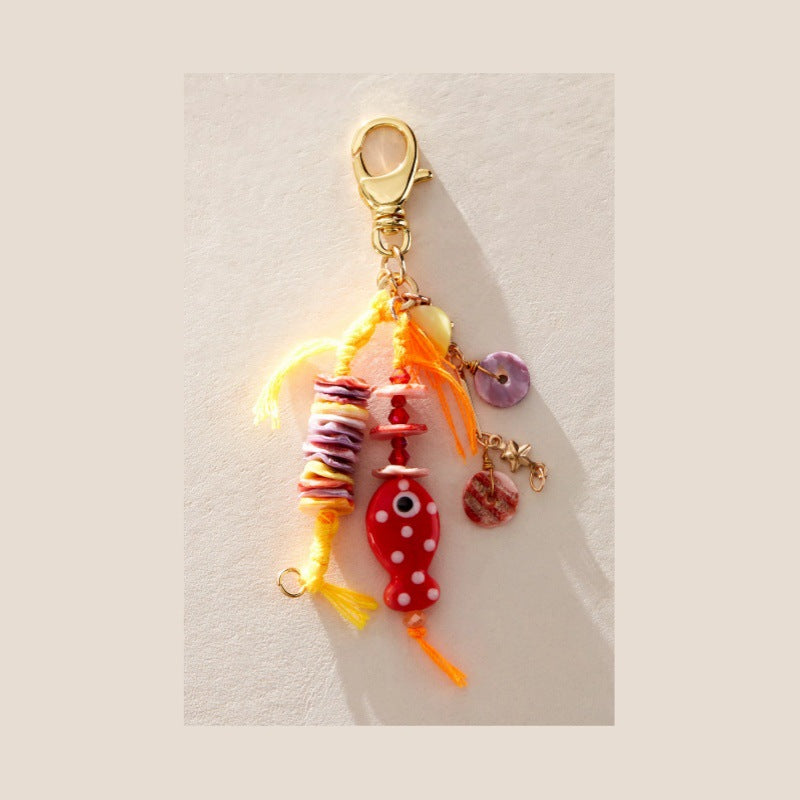 Cute Ocean Style Pendant Keychain Bag Charms
