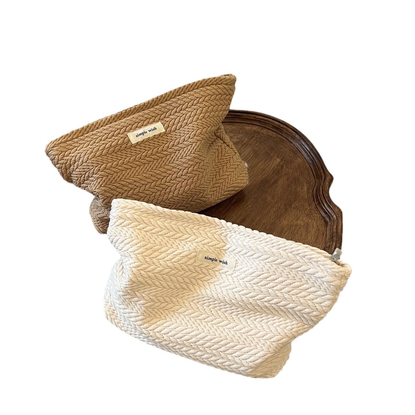 Elegant Large Capacity Portable Makeup Bag