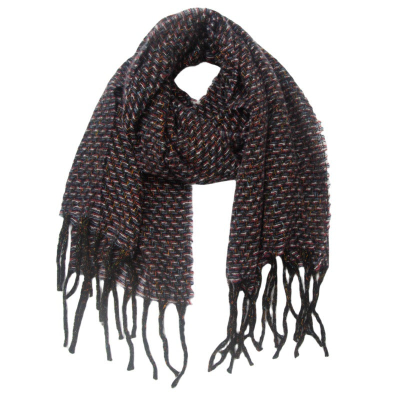 Vintage Tassle Simple Scarves