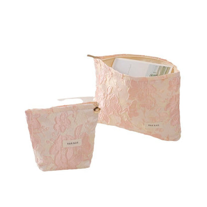 Large Capacity Floral Makeup Bag