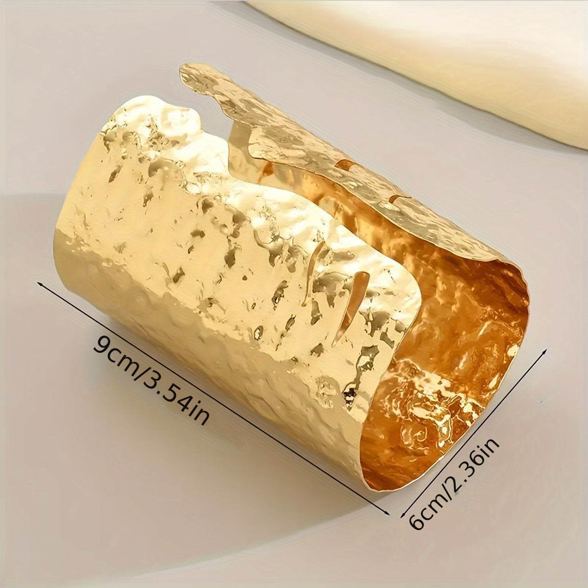 Simple Human Face Open Arm Cuff