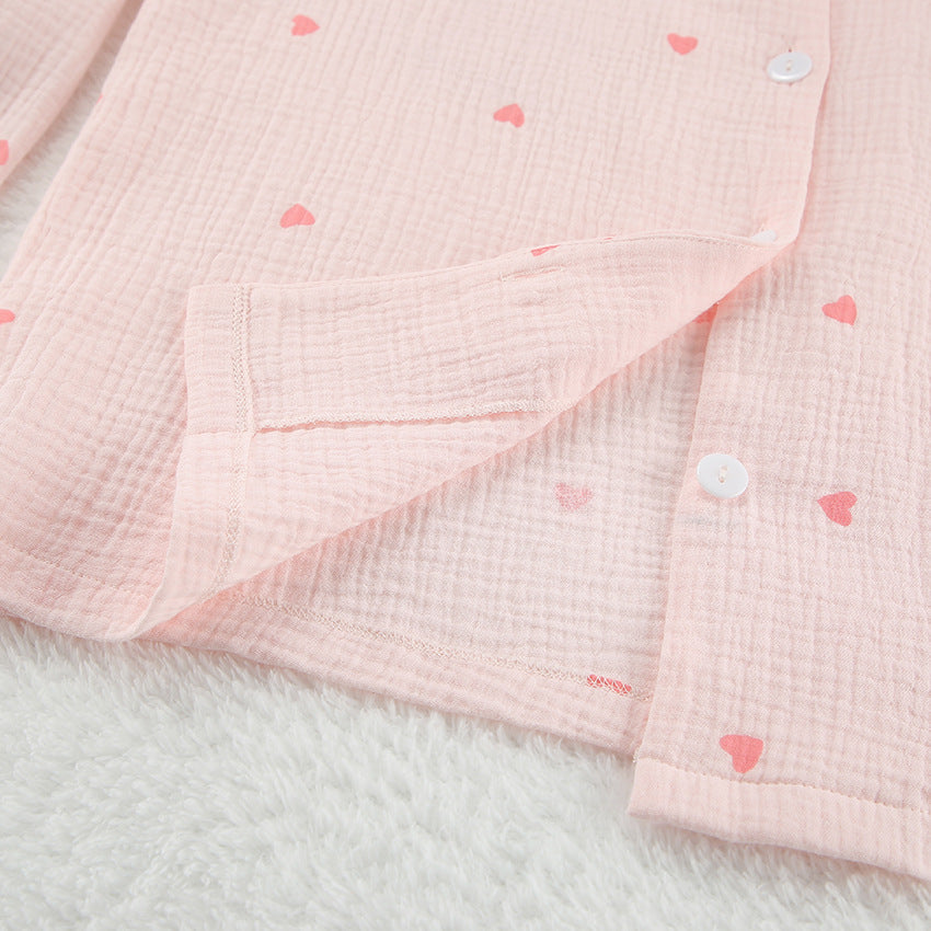 Love Print Casual Soft Homewear Sets