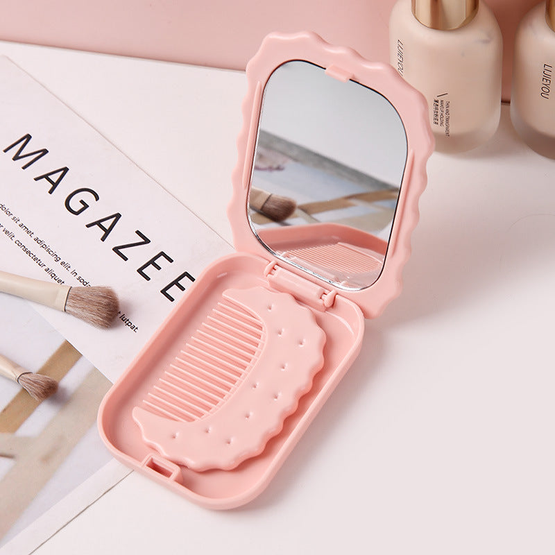 Mini Foldable Chocolate Makeup Mirror
