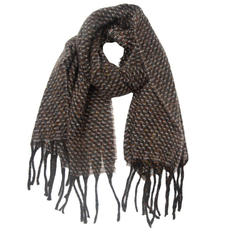 Vintage Tassle Simple Scarves