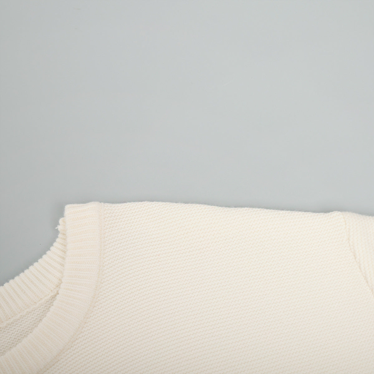 Round Neck Simple Loose Sweater