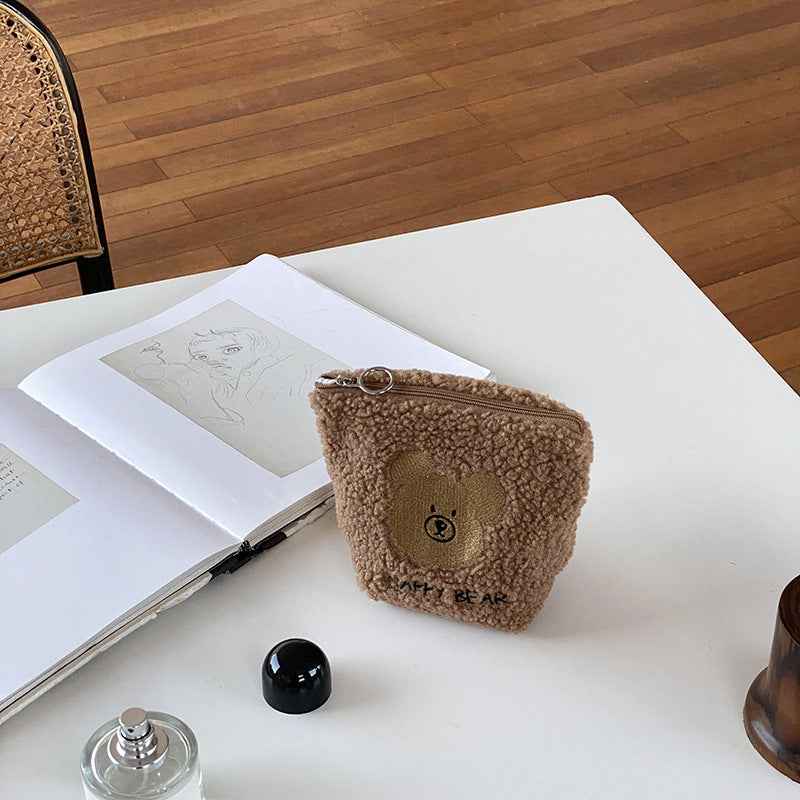 Plush Bear Cute Cosmetic Bag