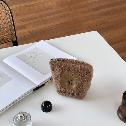 Plush Bear Cute Cosmetic Bag