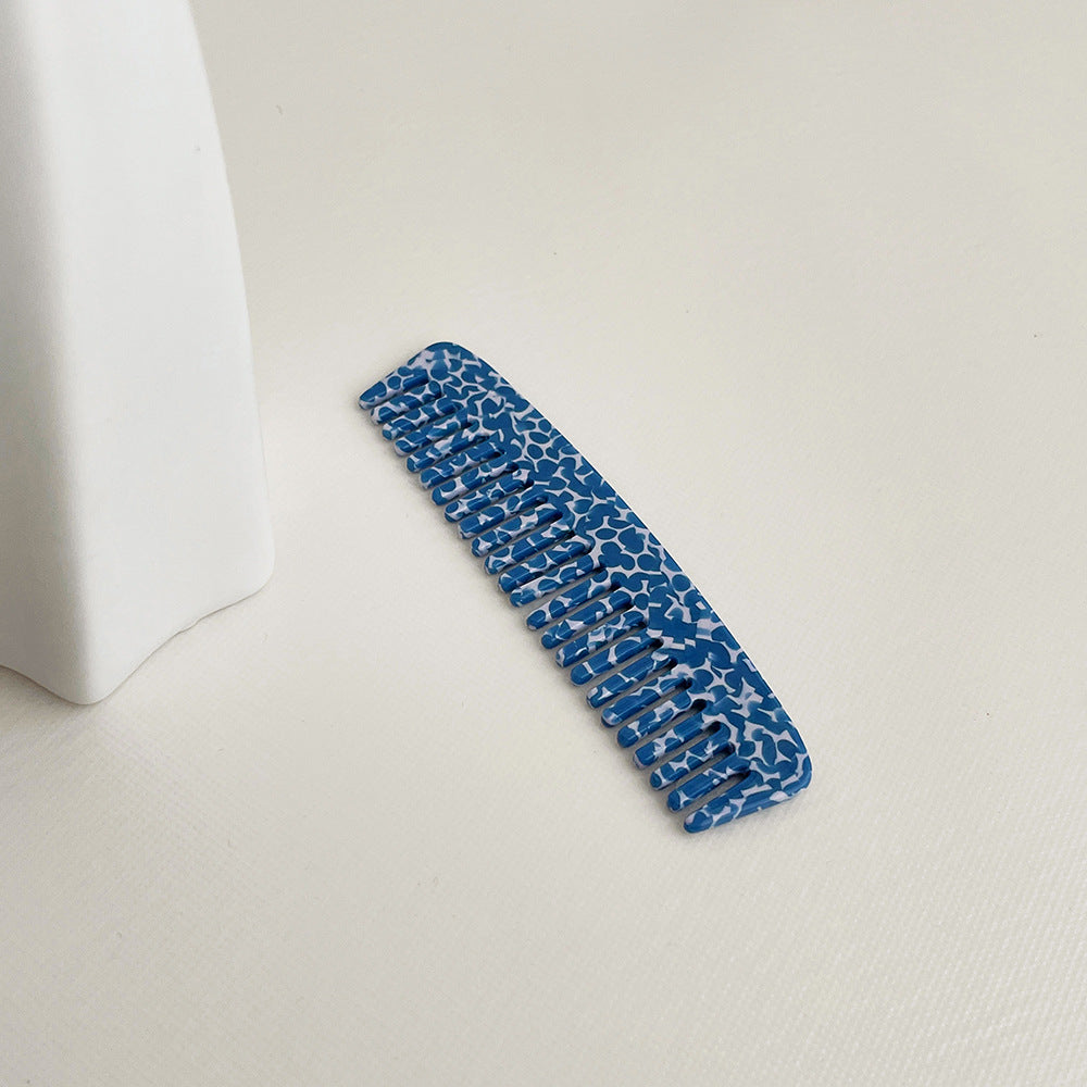Simple Mini Portable Acrylic Hair Comb