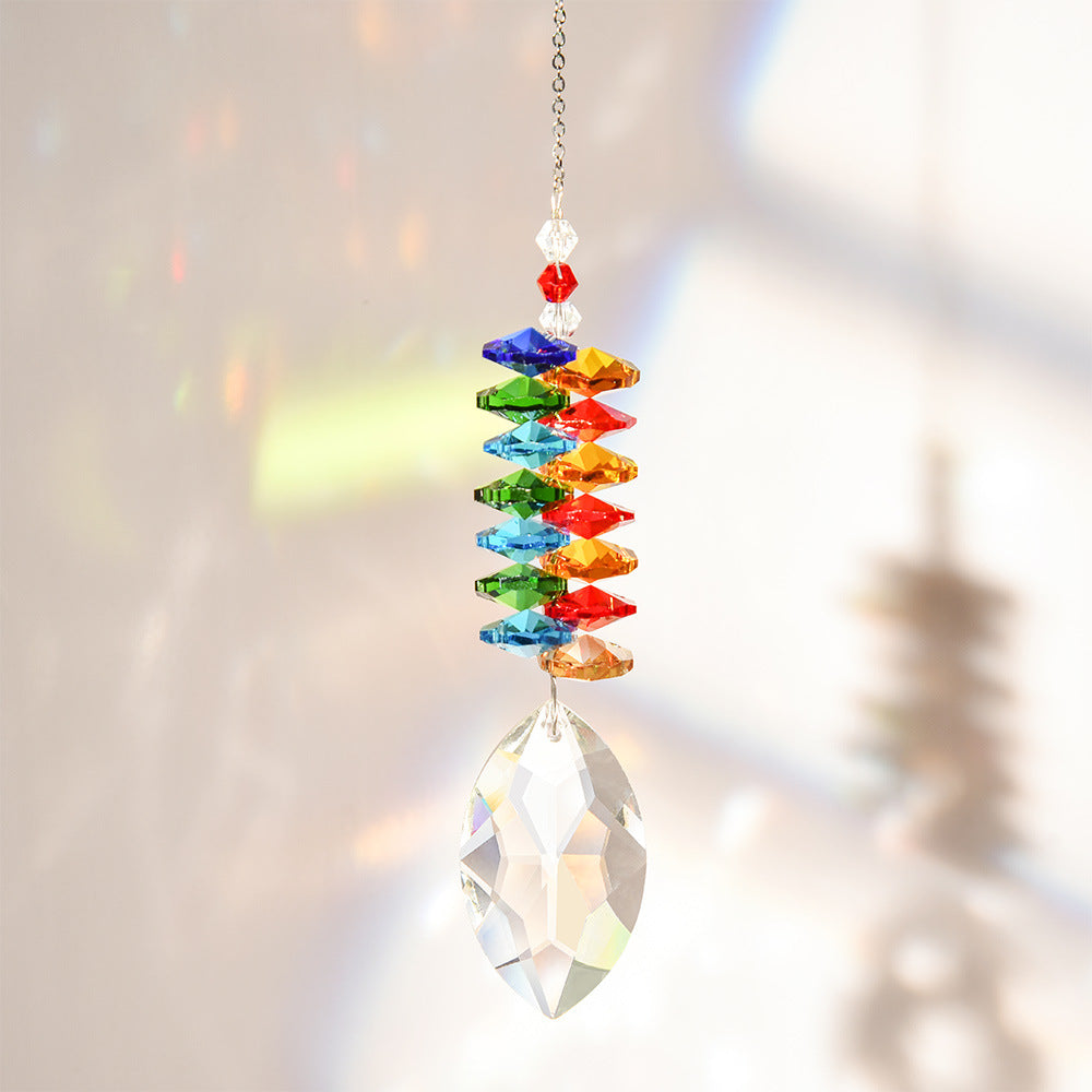 Rainbow Love Crystal Simple Home Hangings