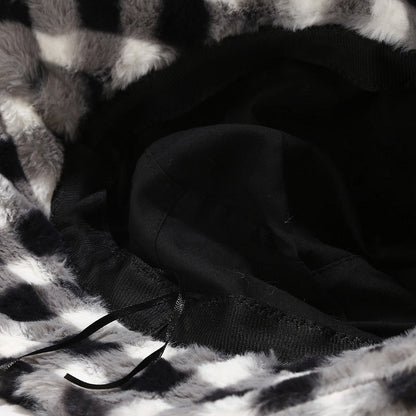 Contrast Color Checker Outdoors Bucket Hats