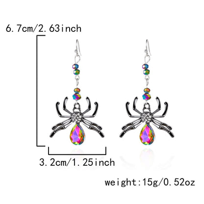 Halloween Pumpkin Ghost Tassel Dangle Earrings