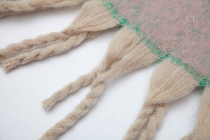 Gradient Color Tassel Scarves