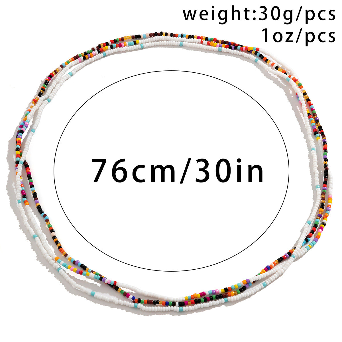 Bead Sexy Layered Waist Chain