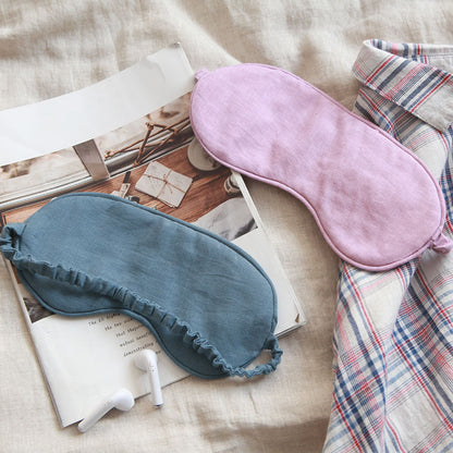 Pure Linen Sleep Blocking Light Eye Mask