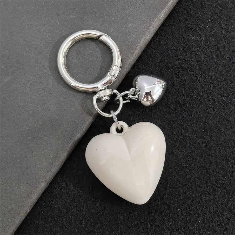 Simple Candy Color Love Bag Charms