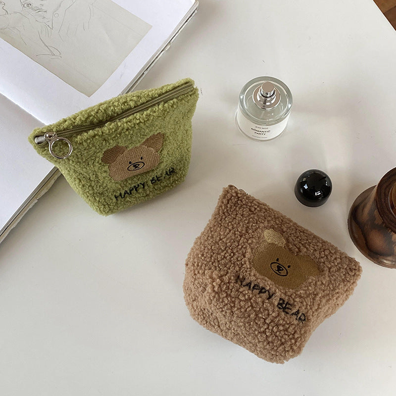 Plush Bear Cute Cosmetic Bag