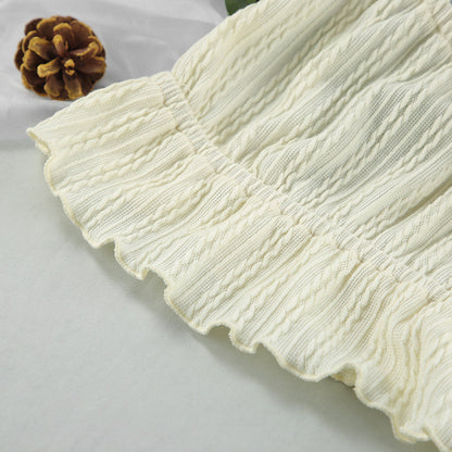 Hellow Lace Flounce Sleepwear Sets