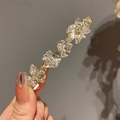 Elegant Handmade Beaded Barrette Hair Clip