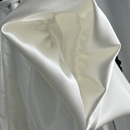 Elegant Pluffy Simple Mini Skirt