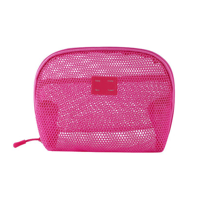 Solid Color Mesh Mini Make Up Bags
