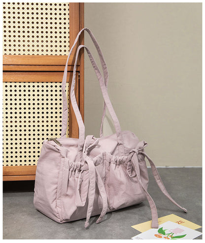 Bow Knot Sweet Casual Simple Shoulder Bag