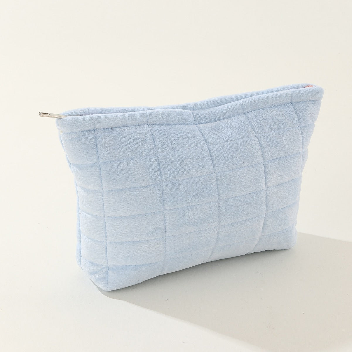 Solid Color Large Capacity Simple Make Up Bag