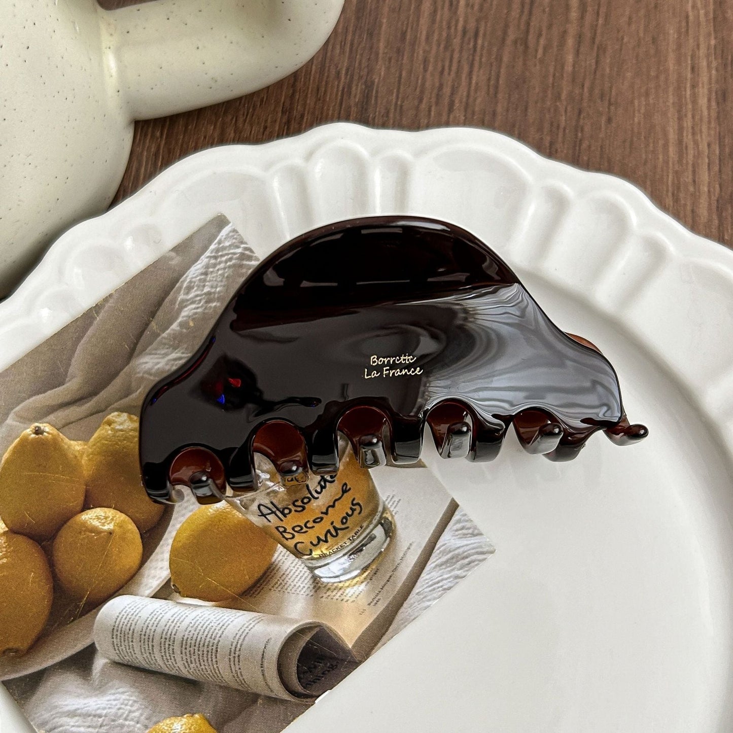 Vintage Medium Acetate Hair Claw Clip