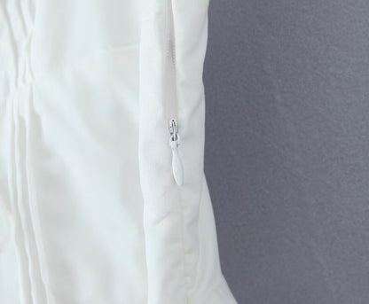 Classic Solid Color Sleeveless Mini Dress