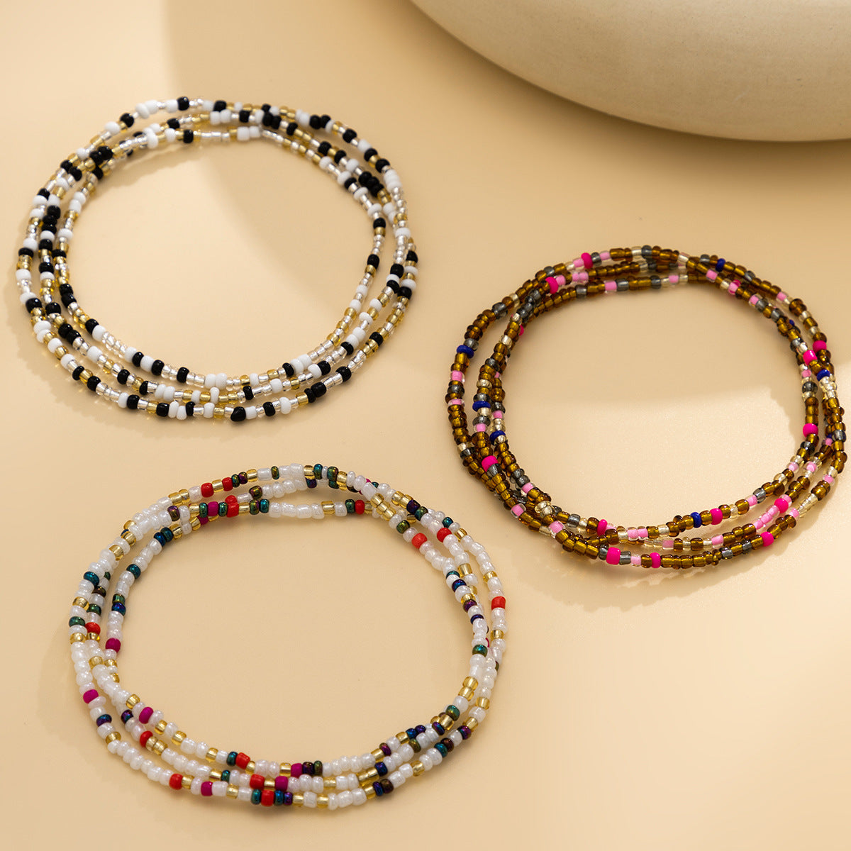 Bead Sexy Layered Waist Chain