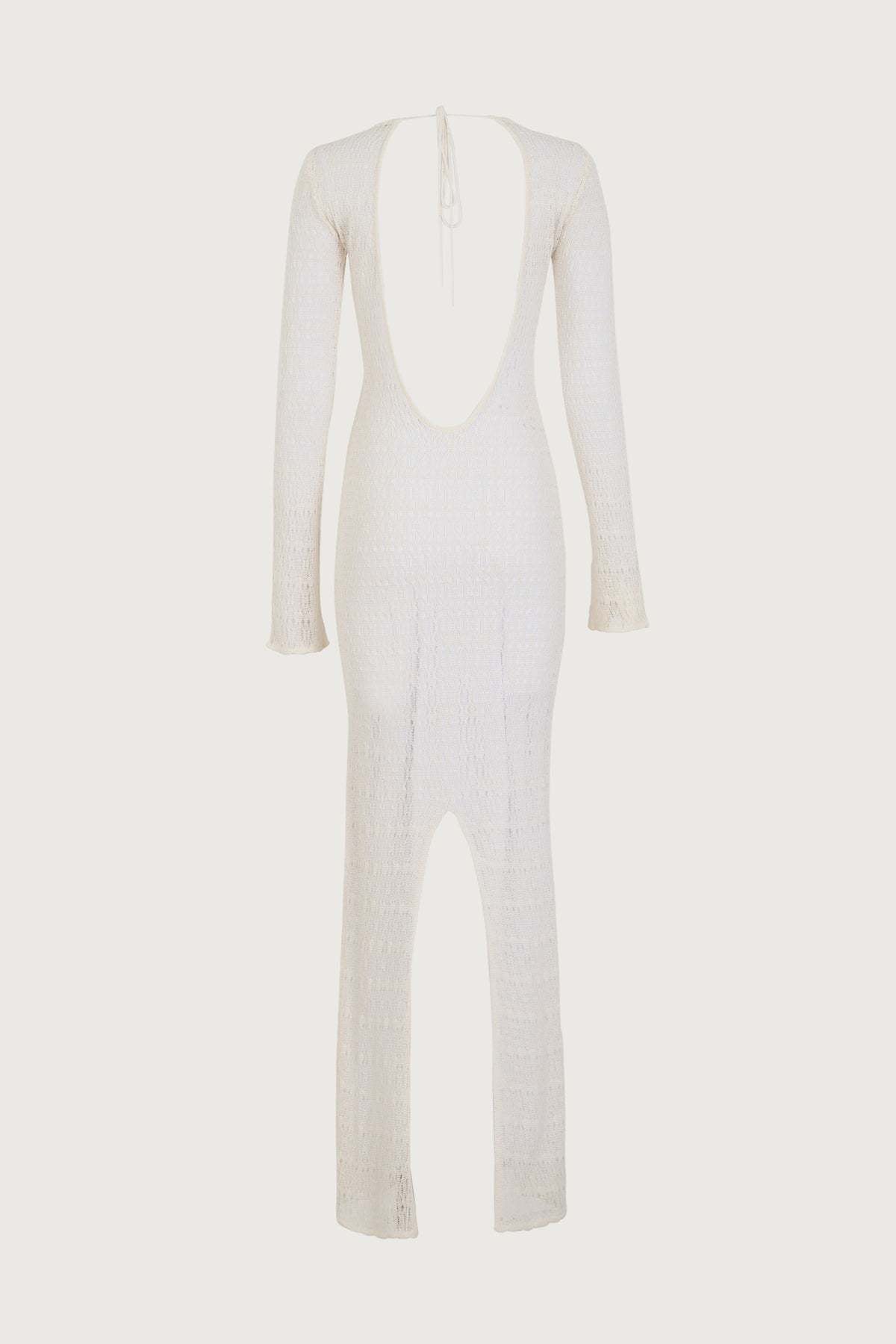 Hollow Out Backless Split Cover Up