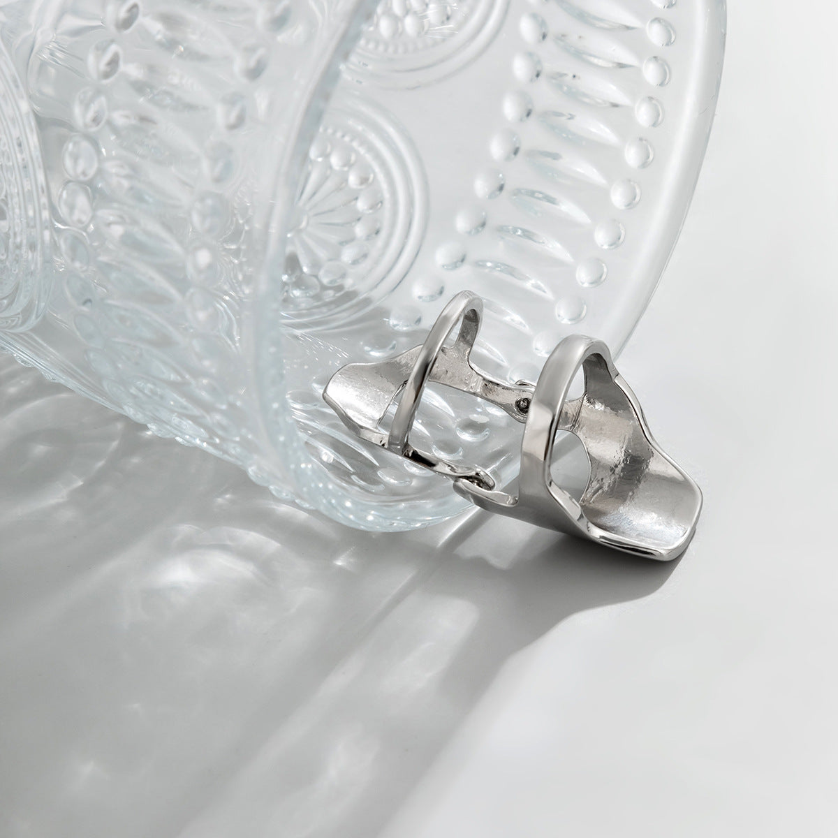 Hellow Geometric Exaggerated Index Ring