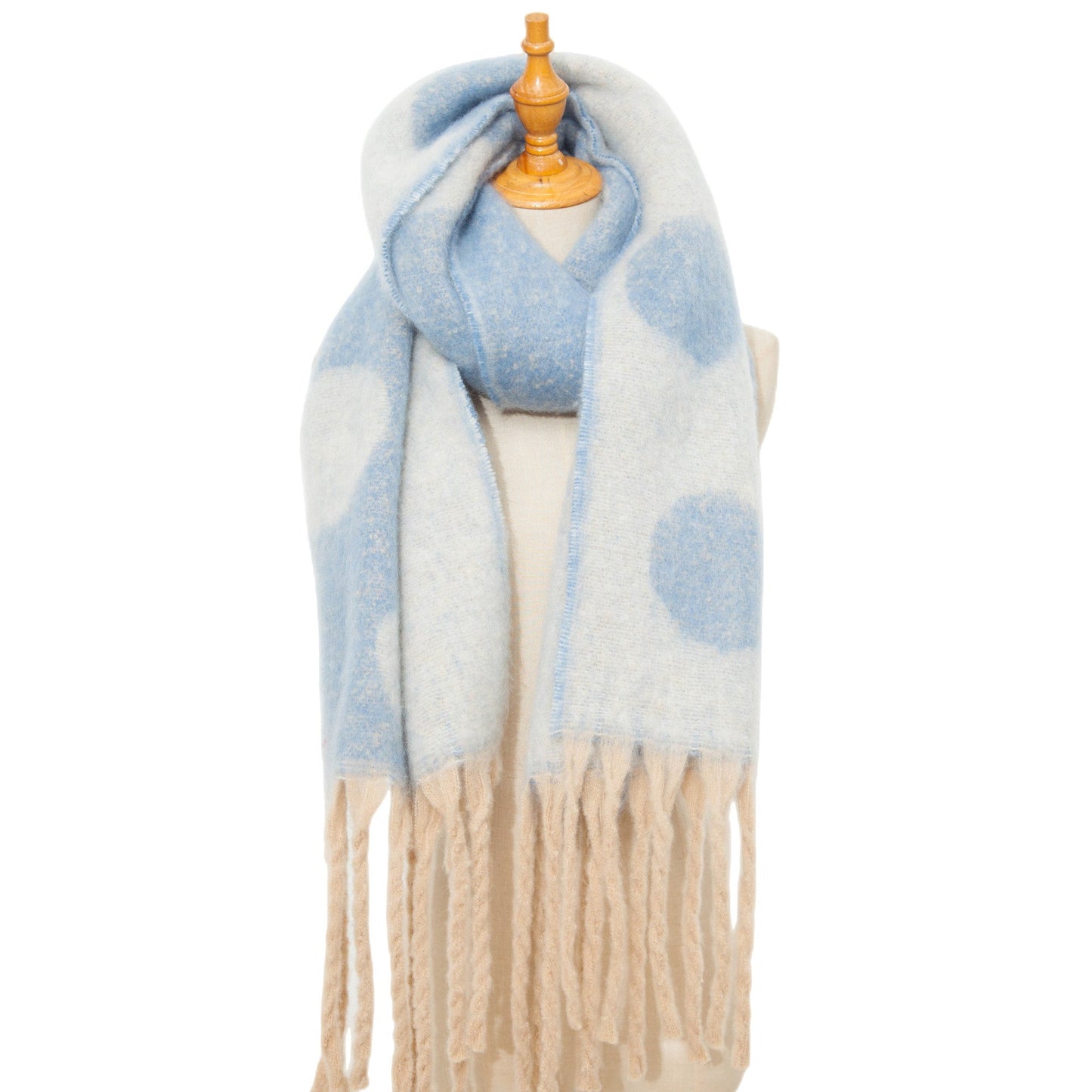 Patchework Color Point Scarves