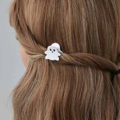 Cute Halloween Spider Ghost Mini Hair Claw