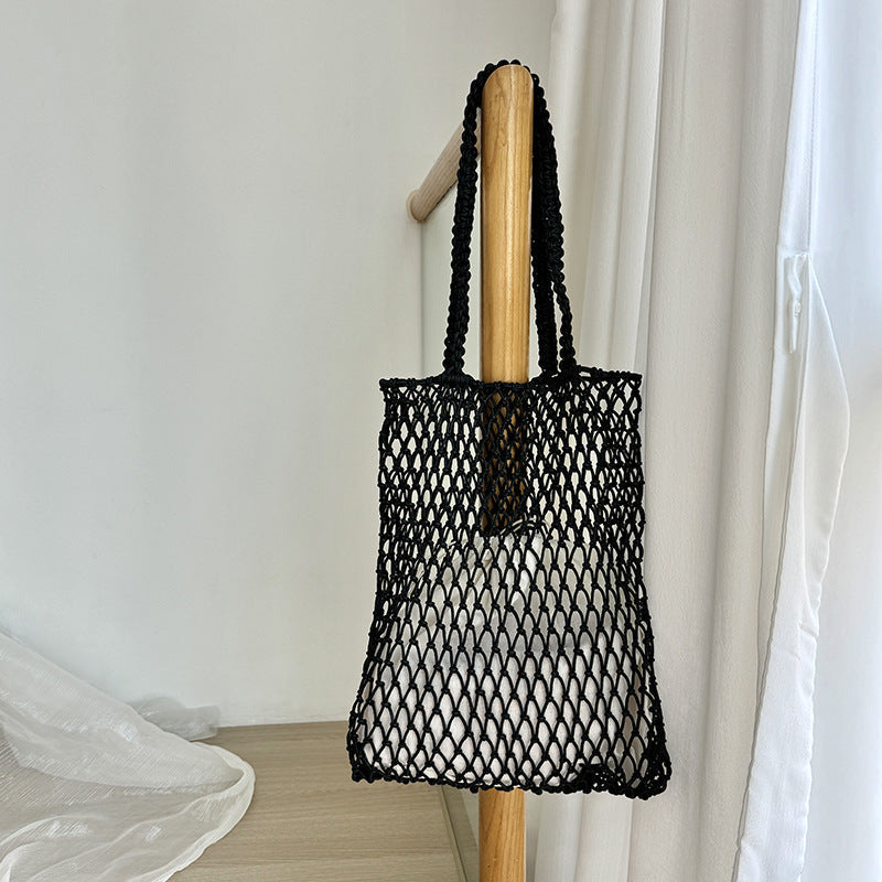 Simple Hollow Braided Shoulder Bags