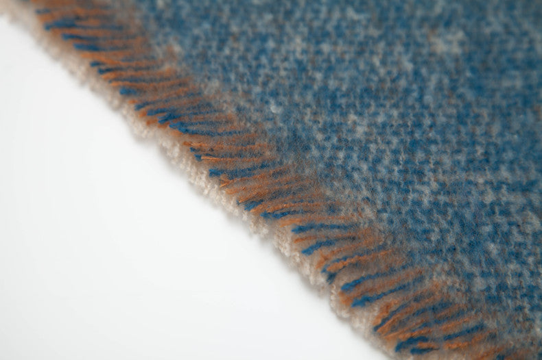 Contrast Color Star Print Scarves