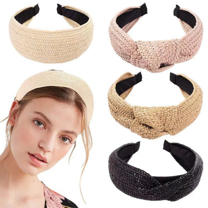 Knotted Braided Wide Simple Headband