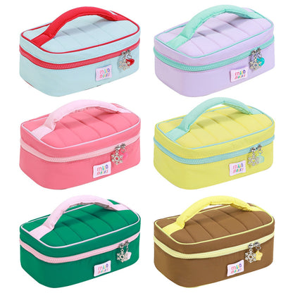 Simple Large Capacity Portable Makeup Bag