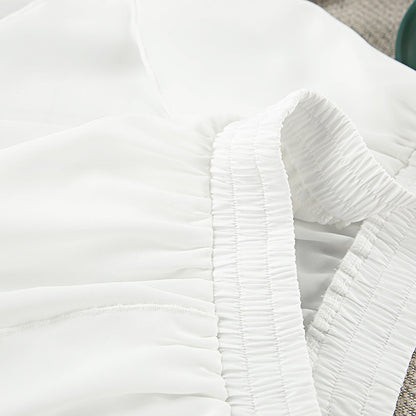 3PCS Solid Color Split Homwear Sets