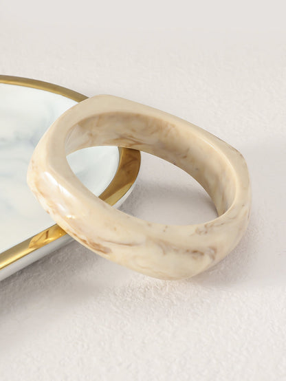 Vintage Irregular Translucent Geometric Bracelet