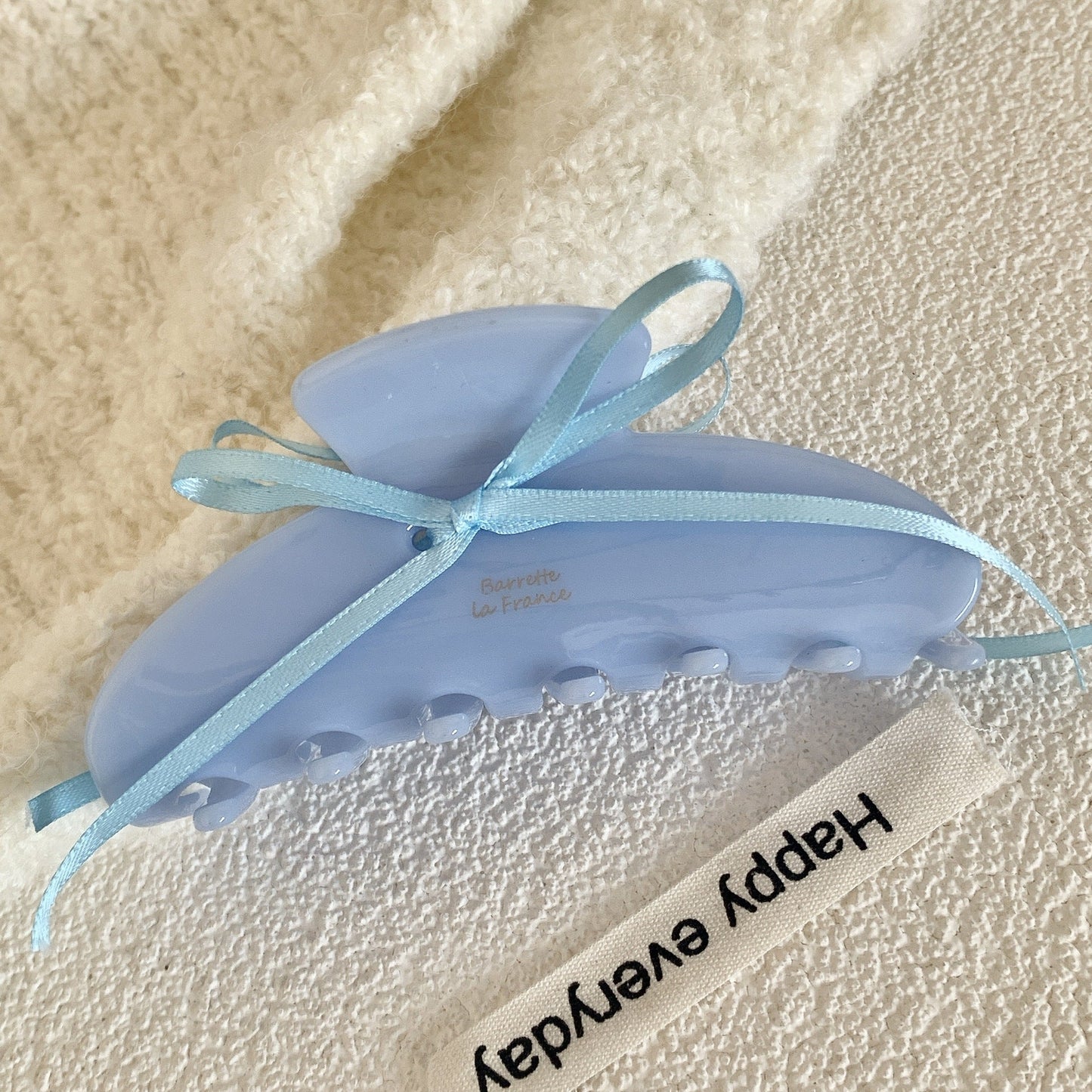 Sweet Bow Ribbon Claw Clip