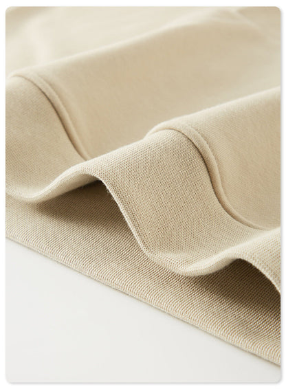 Solid Color Loose Long Sleeve Hoodie