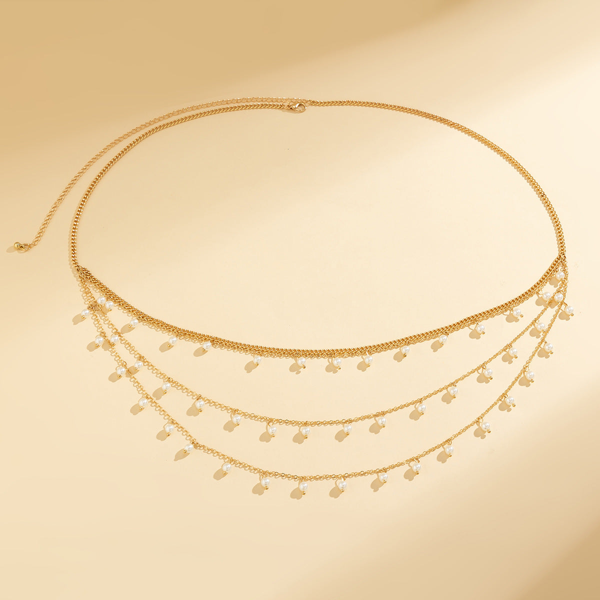 Sexy Star Peral Butterfly Chain