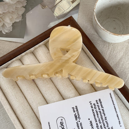 Simple Letter Multicolor Claw Clip