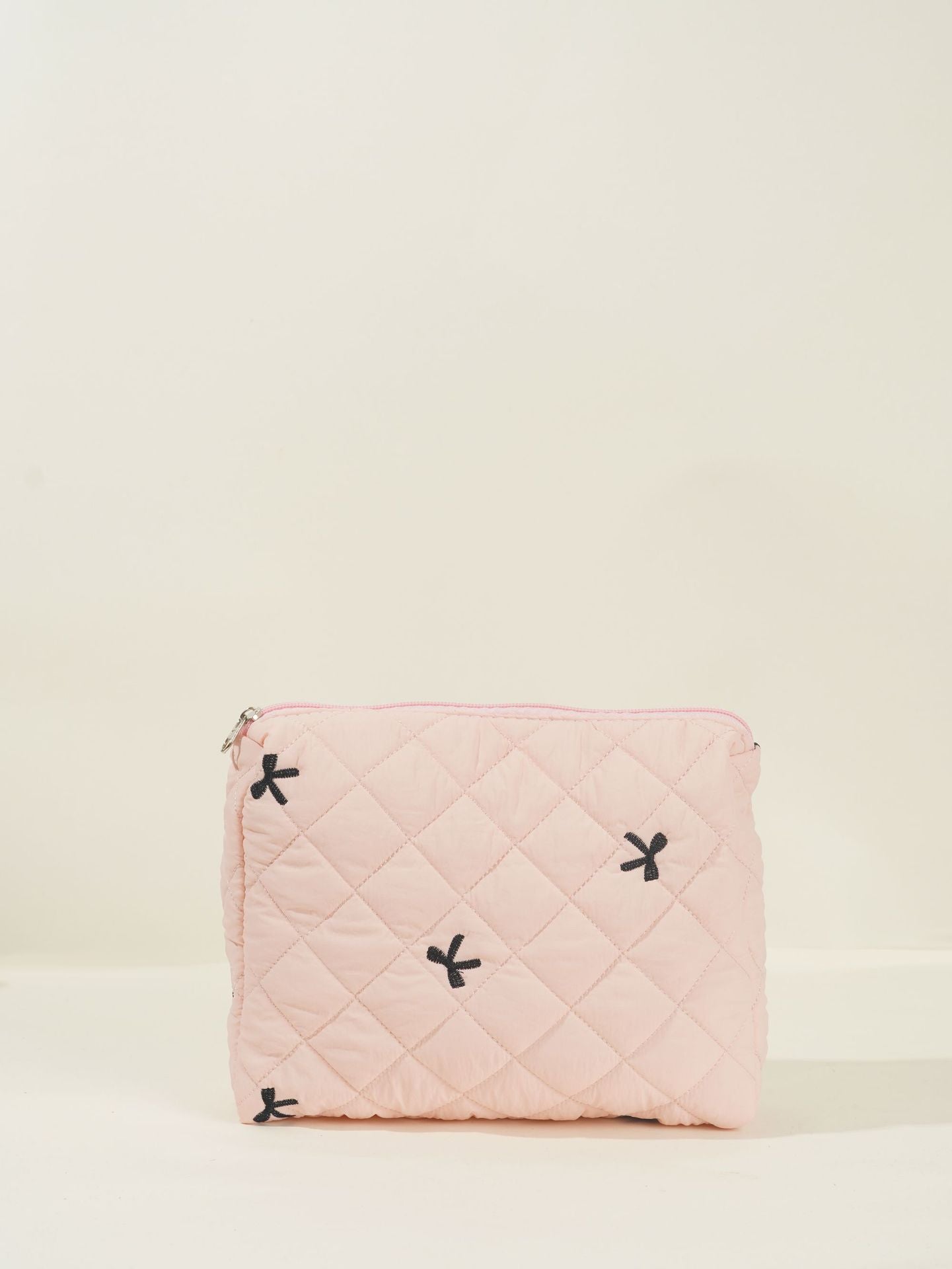 Bows Print Large Capacity Make Up Bag