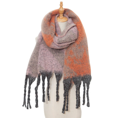 Patchwork Color Star Print Scarves